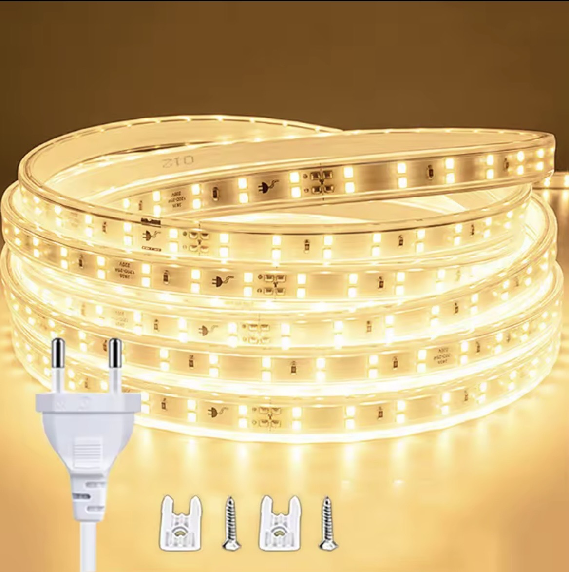 Ruban LED 220V Étanche IP65 - Éclairage Extérieur & Décoratif