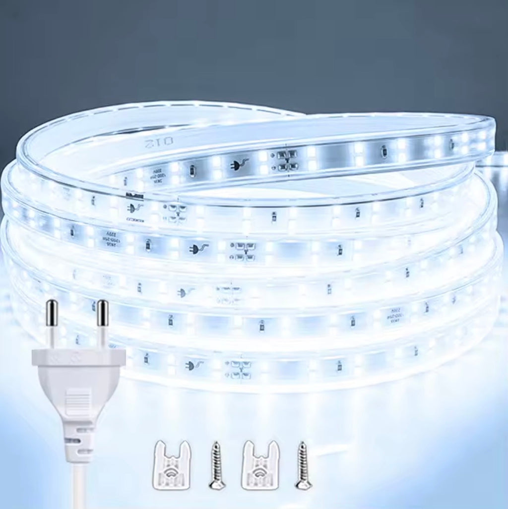 Ruban LED 220V Étanche IP65 - Éclairage Extérieur & Décoratif